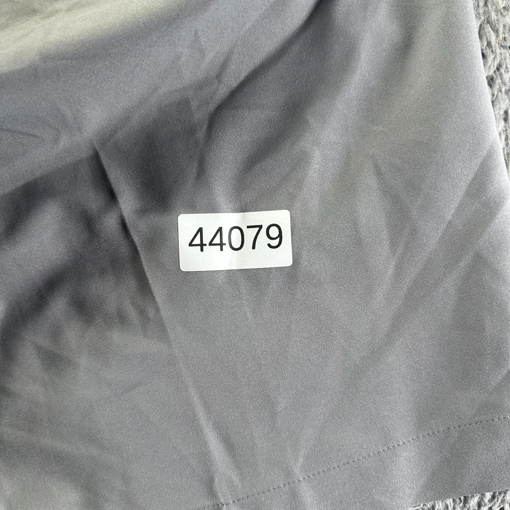 Adidas Shorts Mens 38 Gray Striped Athletic Performance Gym Running Activewear